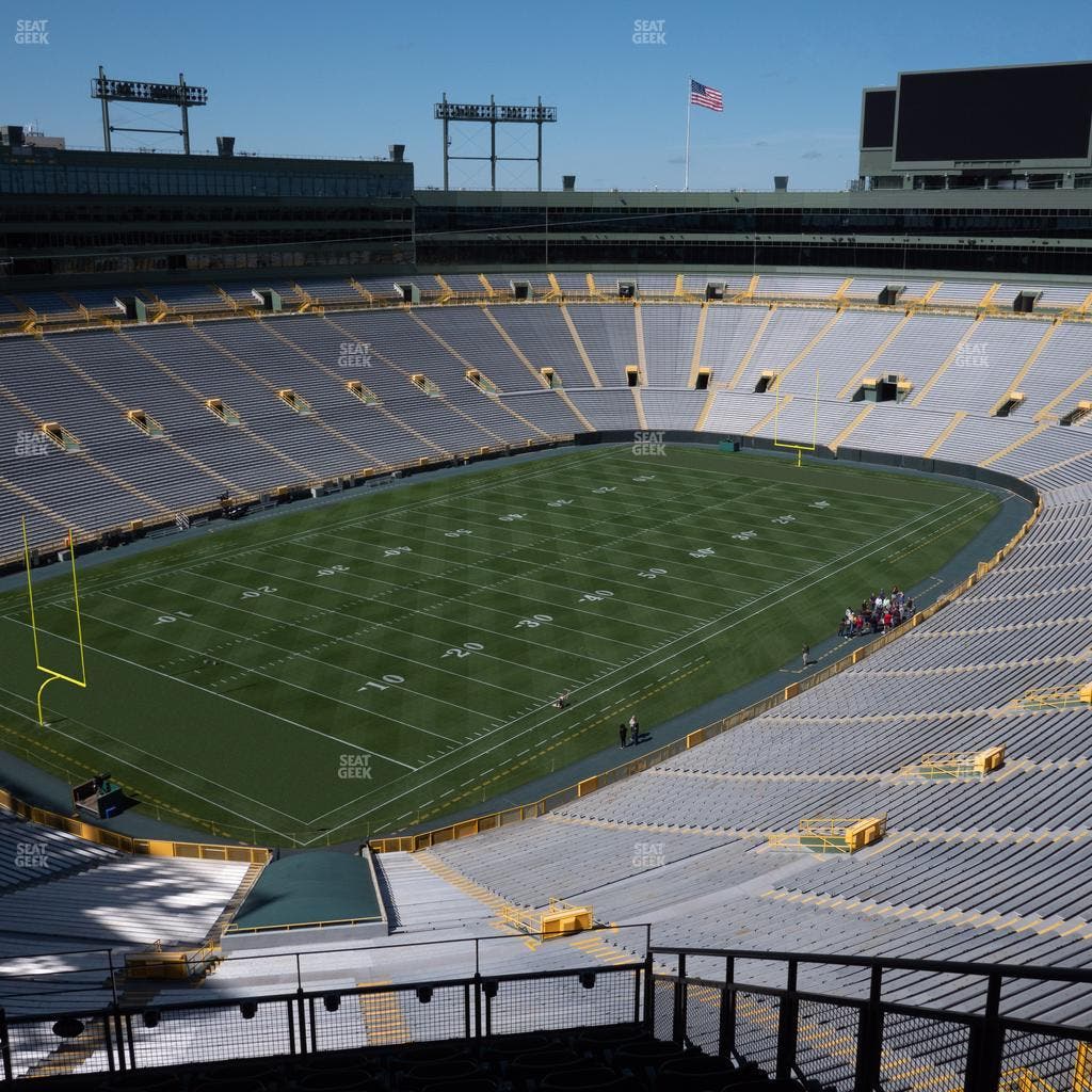 Lambeau Field - Section 635 S Seat View