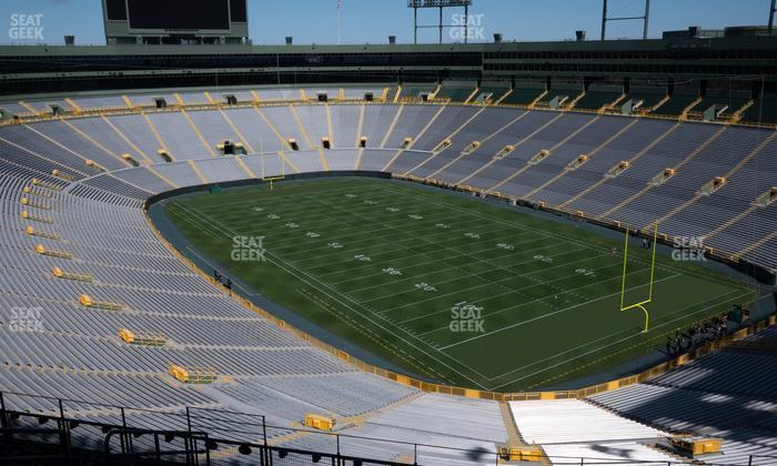Lambeau Field - Section 636 S Seat View