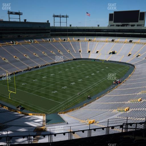 Lambeau Field - Section 637 S Seat View