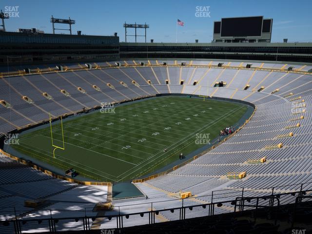 Lambeau Field - Section 637 S Seat View