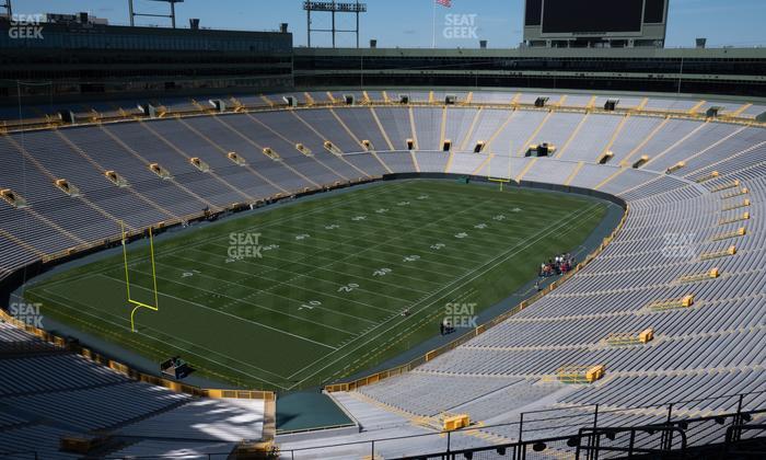 Lambeau Field - Section 637 S Seat View
