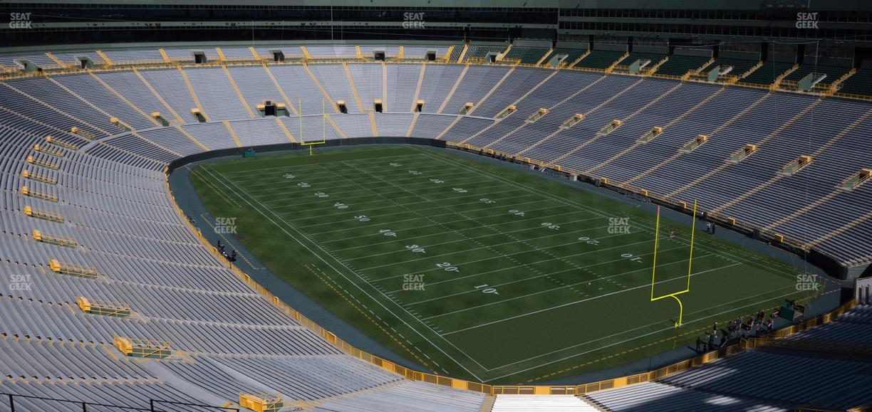 Lambeau Field - Section 638 S Seat View