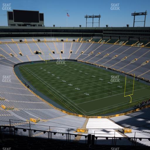 Lambeau Field - Section 638 S Seat View