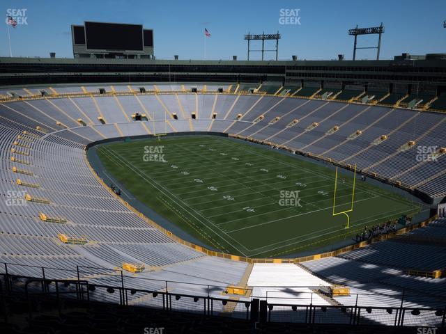 Lambeau Field - Section 638 S Seat View