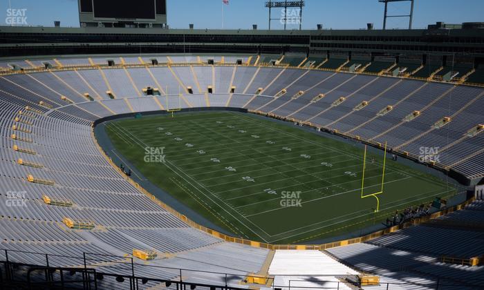 Lambeau Field - Section 638 S Seat View