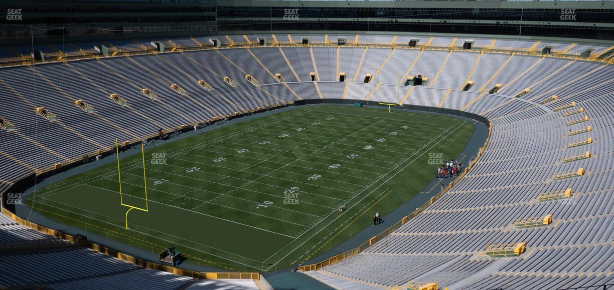 Lambeau Field - Section 639 S Sro Seat View