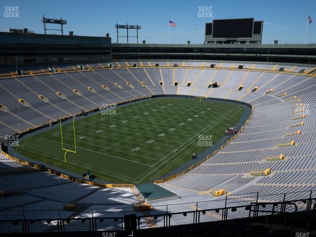 Lambeau Field - Section 639 S Seat View