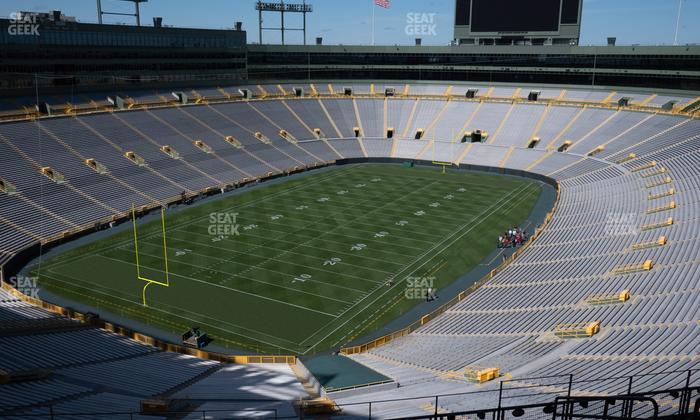 Lambeau Field - Section 639 S Seat View