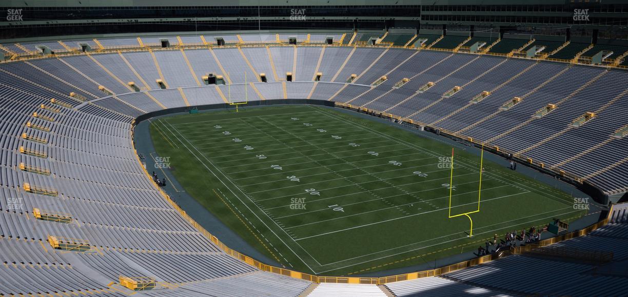 Lambeau Field - Section 640 S Seat View
