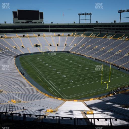 Lambeau Field - Section 640 S Seat View