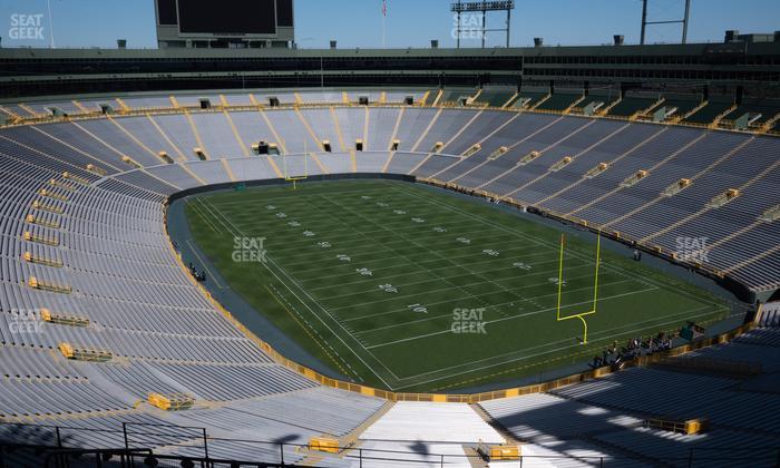 Lambeau Field - Section 640 S Seat View