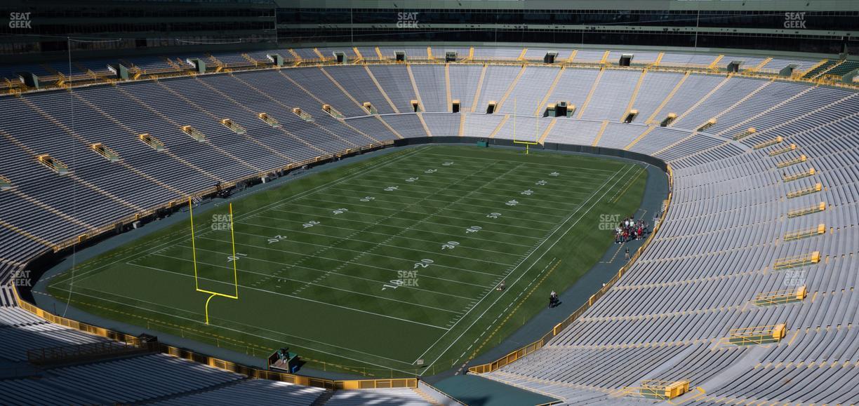 Lambeau Field - Section 641 S Sro Seat View
