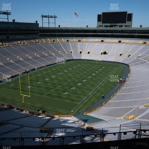 Lambeau Field - Section 641 S Seat View