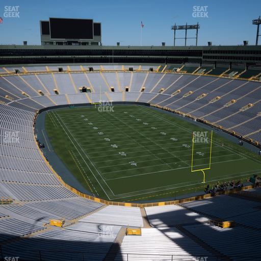 Lambeau Field - Section 642 S Seat View