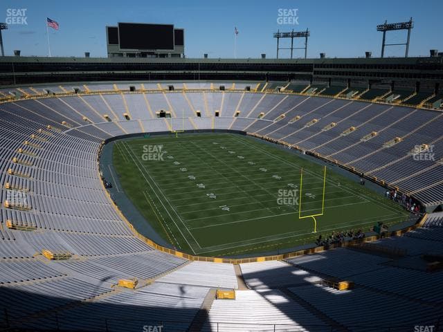 Lambeau Field - Section 642 S Seat View