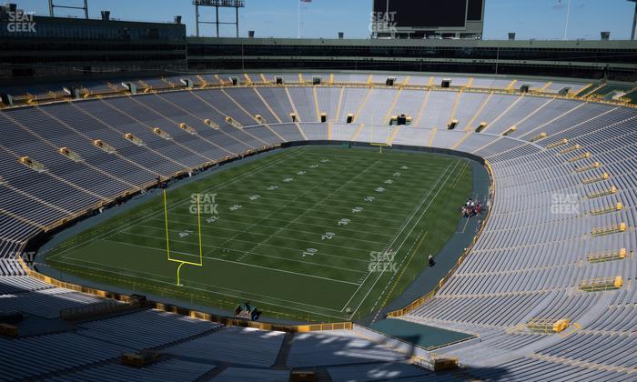 Lambeau Field - Section 643 S Sro Seat View
