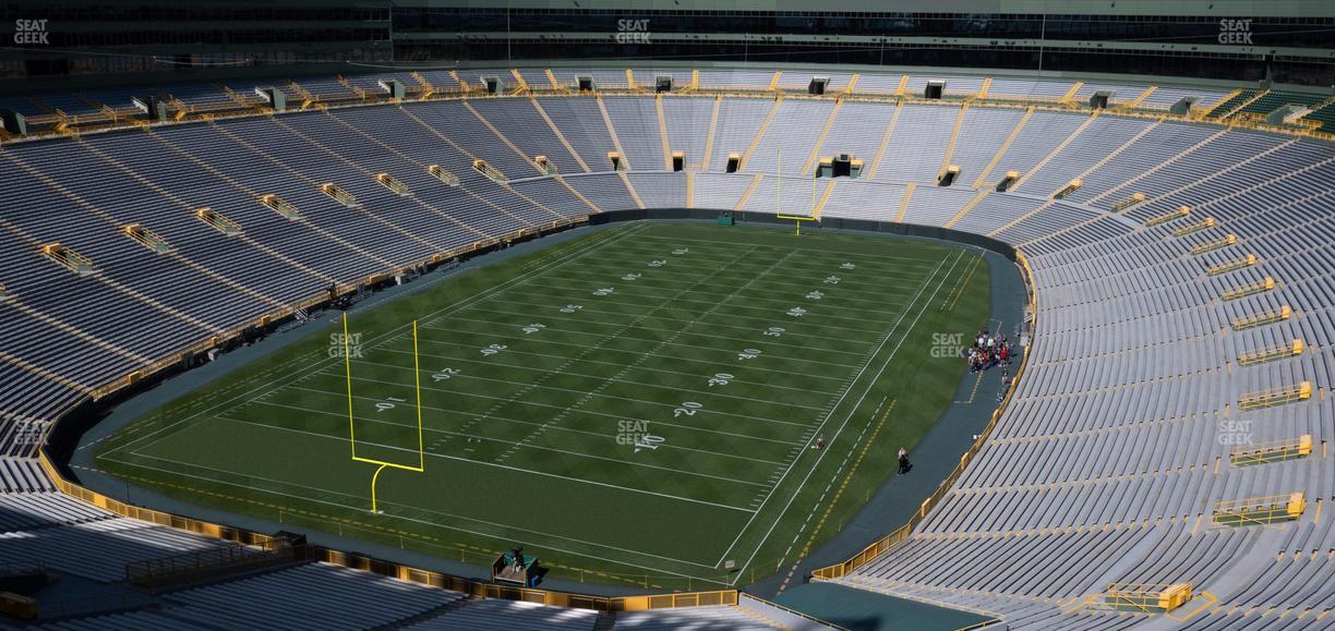 Lambeau Field - Section 643 S Seat View