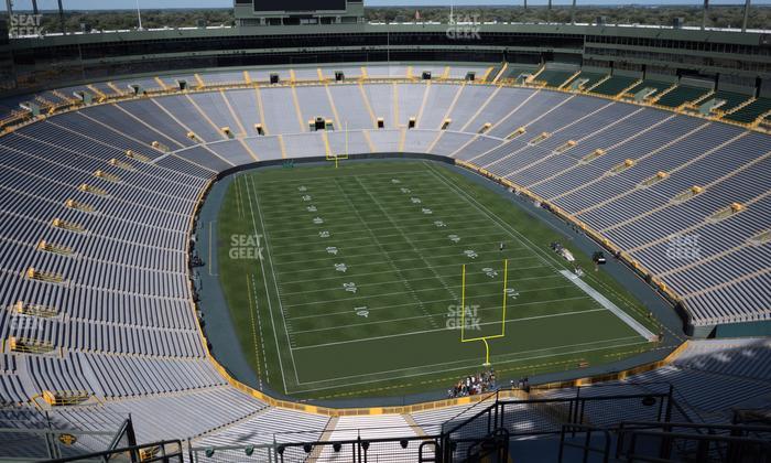 Lambeau Field - Section 644 S Seat View