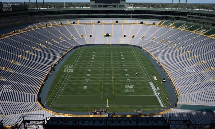 Lambeau Field - Section 648 S Seat View