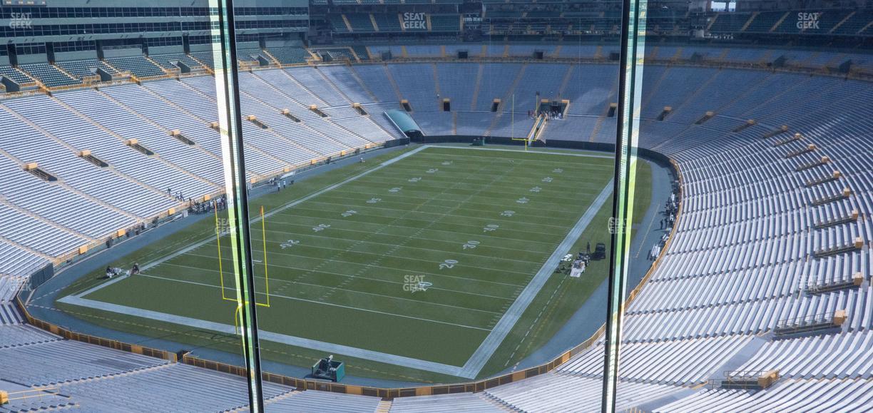 Lambeau Field - Section 676 Seat View