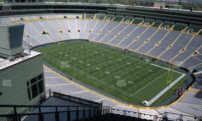 Lambeau Field - Section 730 S Seat View