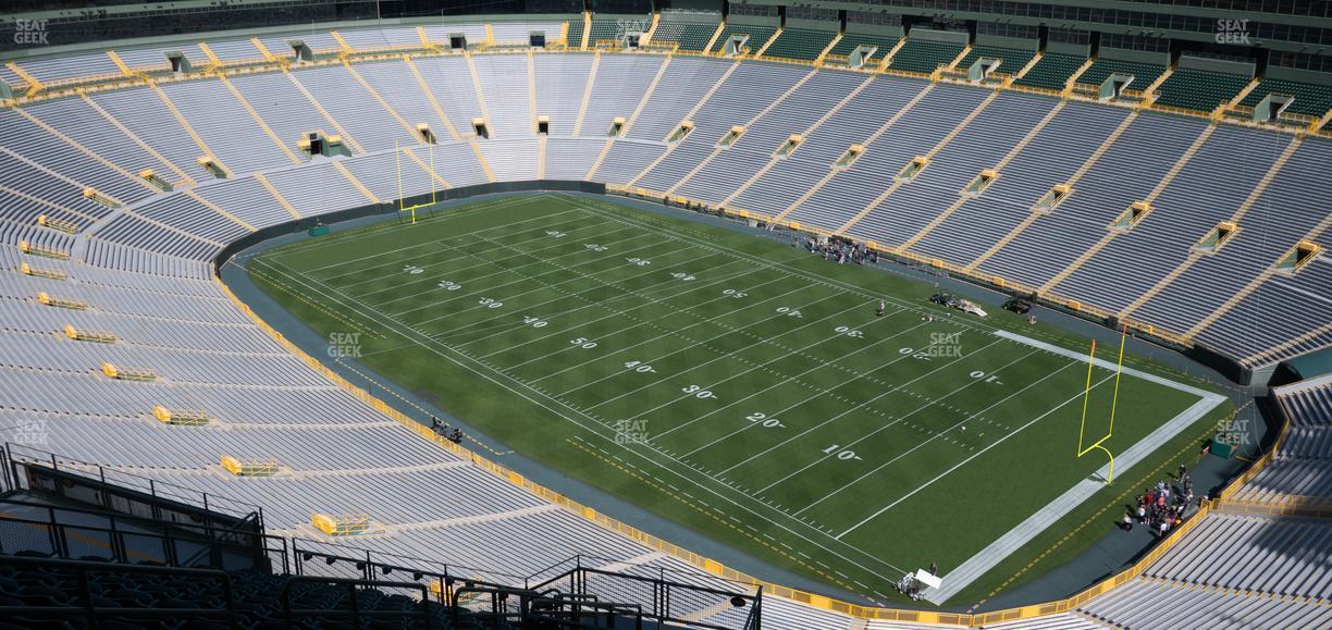 Lambeau Field - Section 732 S Seat View