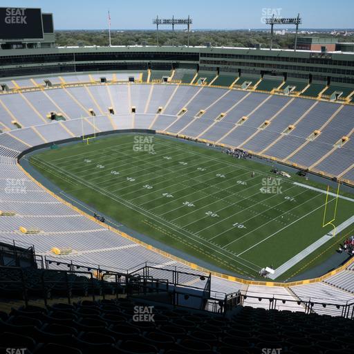 Lambeau Field - Section 732 S Seat View