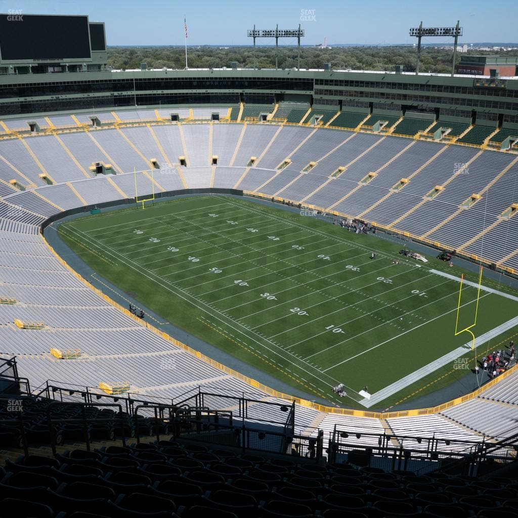 Lambeau Field - Section 734 S Seat View