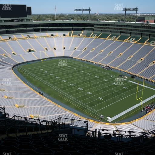Lambeau Field - Section 734 S Seat View
