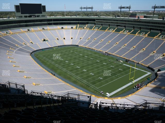 Lambeau Field - Section 734 S Seat View