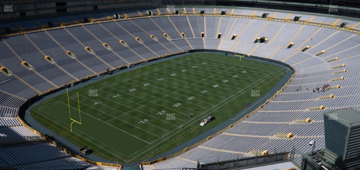 Lambeau Field - Section 735 S Seat View