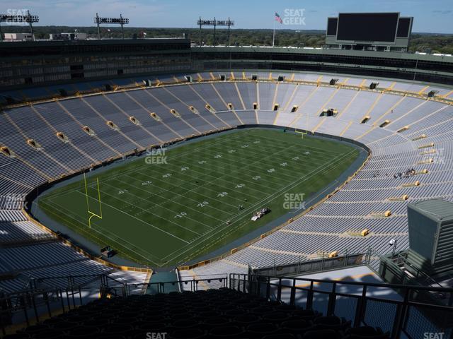 Lambeau Field - Section 735 S Seat View