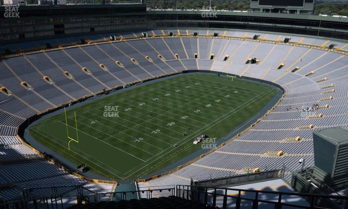 Lambeau Field - Section 735 S Seat View