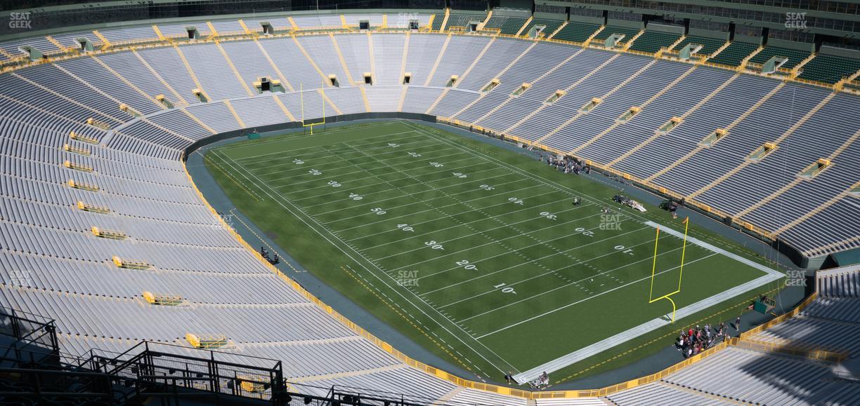 Lambeau Field - Section 736 S Seat View
