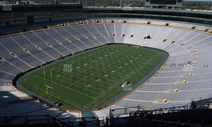 Lambeau Field - Section 737 S Seat View