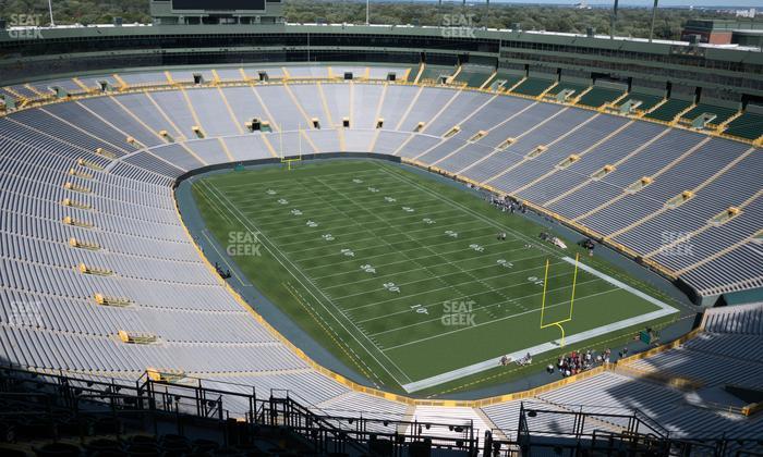 Lambeau Field - Section 738 S Seat View