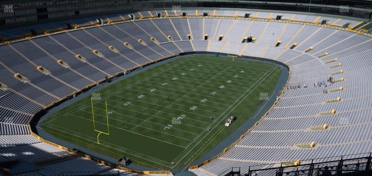 Lambeau Field - Section 739 S Seat View