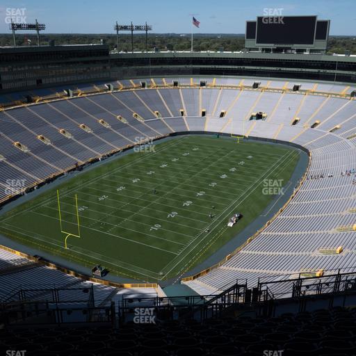 Lambeau Field - Section 739 S Seat View