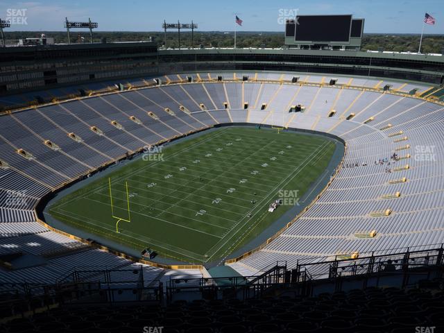 Lambeau Field - Section 739 S Seat View