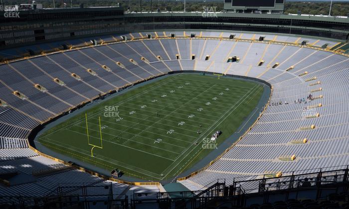 Lambeau Field - Section 739 S Seat View