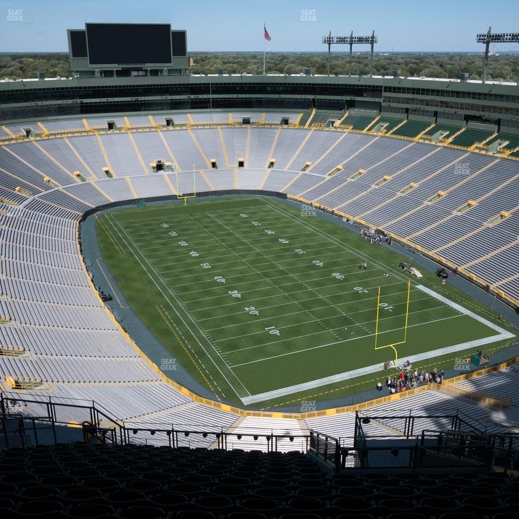 Lambeau Field - Section 740 S Seat View