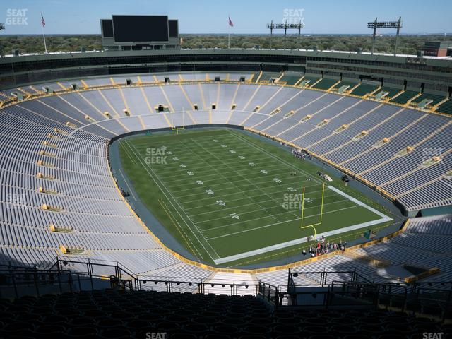 Lambeau Field - Section 740 S Seat View