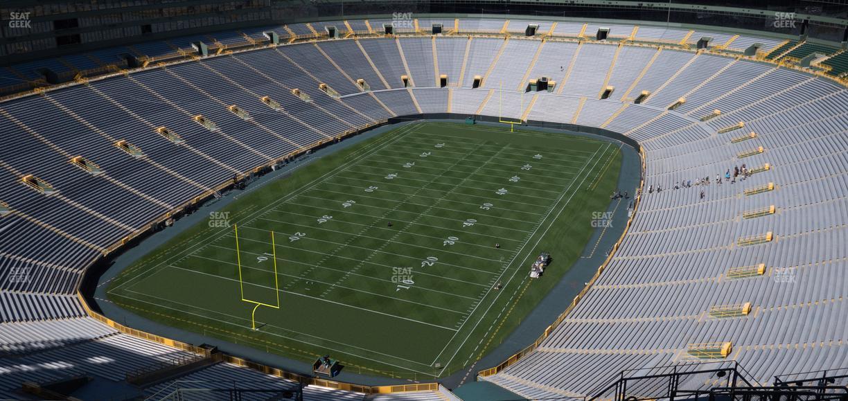 Lambeau Field - Section 741 S Seat View