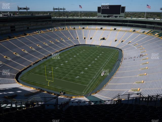Lambeau Field - Section 741 S Seat View