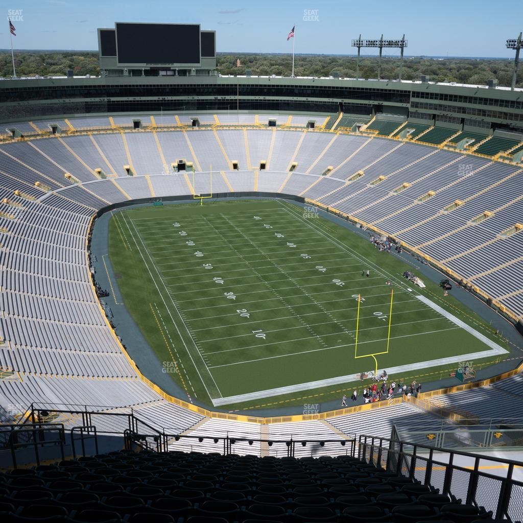 Lambeau Field - Section 742 S Seat View
