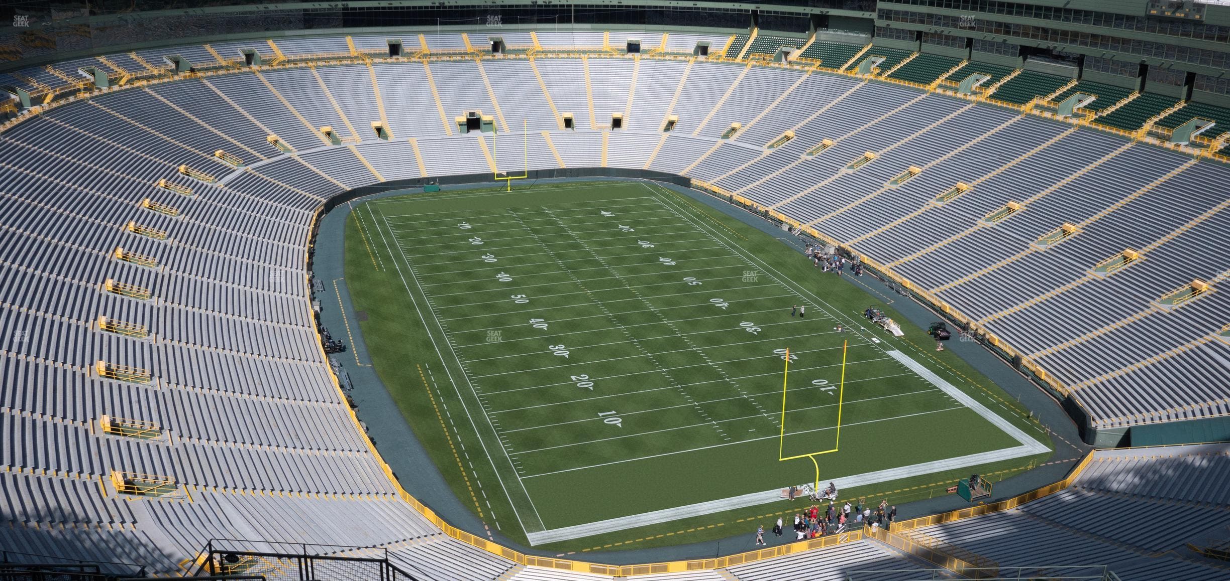 Lambeau Field - Section 742 S Seat View