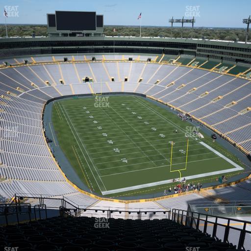 Lambeau Field - Section 742 S Seat View
