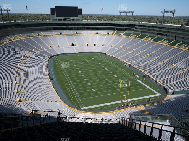 Lambeau Field - Section 742 S Seat View