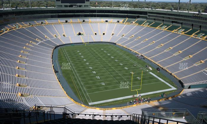 Lambeau Field - Section 742 S Seat View