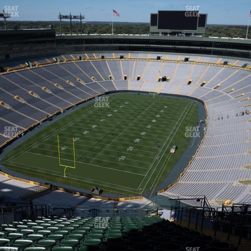Lambeau Field - Section 743 S Seat View